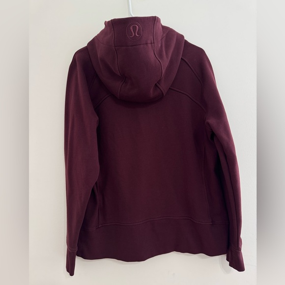 Lululemon OVERSIZED Athletica Maroon Hoodie - Picture 3 of 4